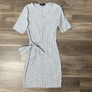 Grey Mini Dress Size 4